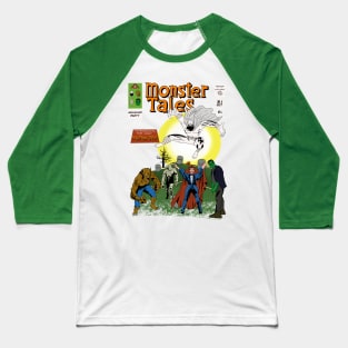 Monster Tales Comic Baseball T-Shirt